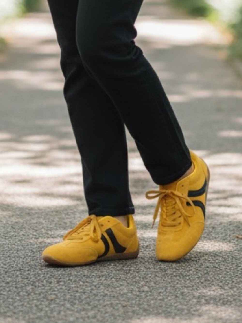 Mustard Yellow sneakers